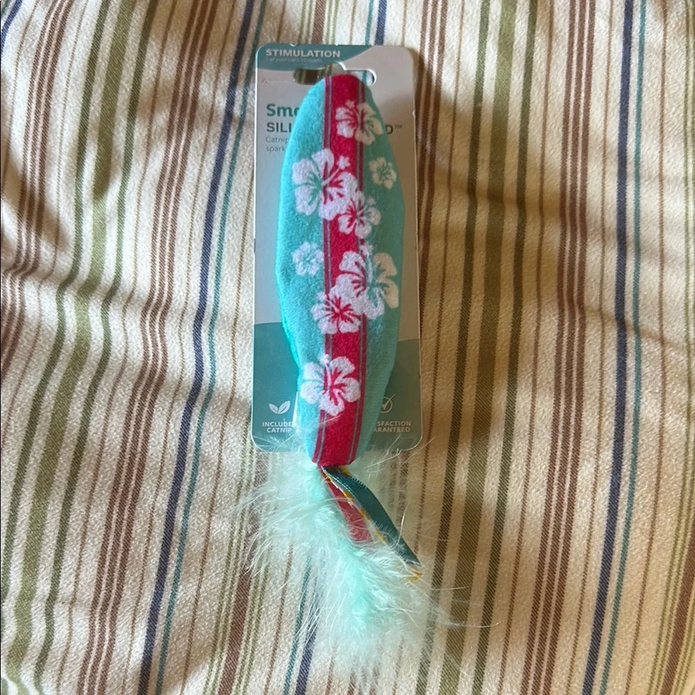 SmartyKat Silly Surfboard Catnip Cat Toy